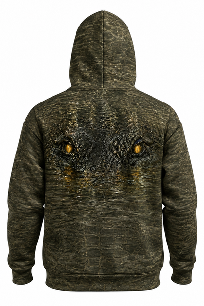 Performance Fleece-Lined Hoodie - Gator Eyes Swamp image 5