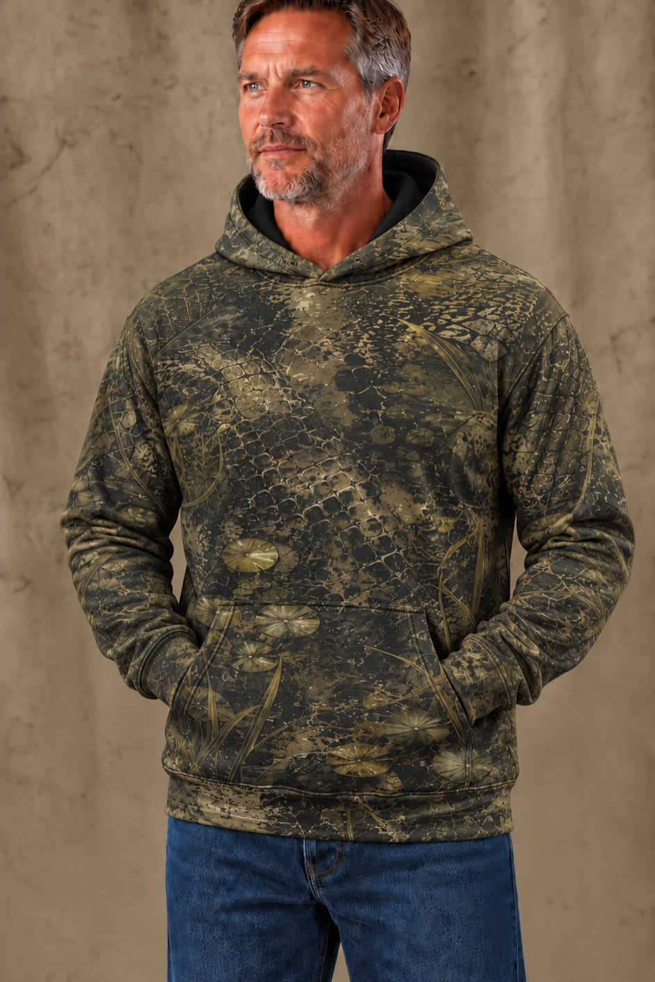 Performance Fleece-Lined Hoodie - Double Gator Ambush image 3