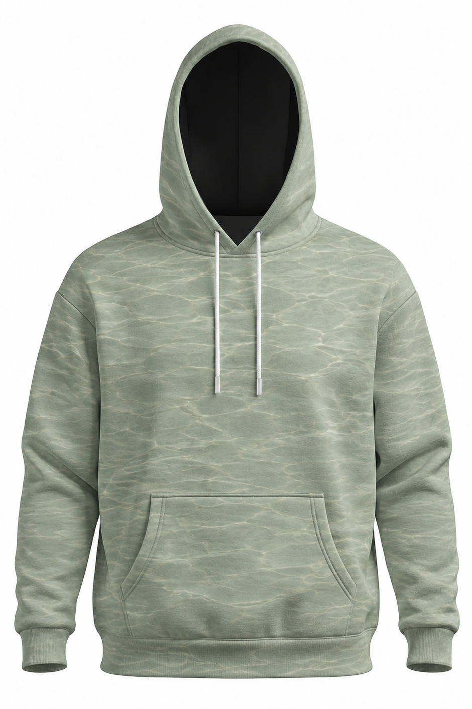Performance Fleece-Lined Hoodie - Sunlit Marsh Bluegill image 6