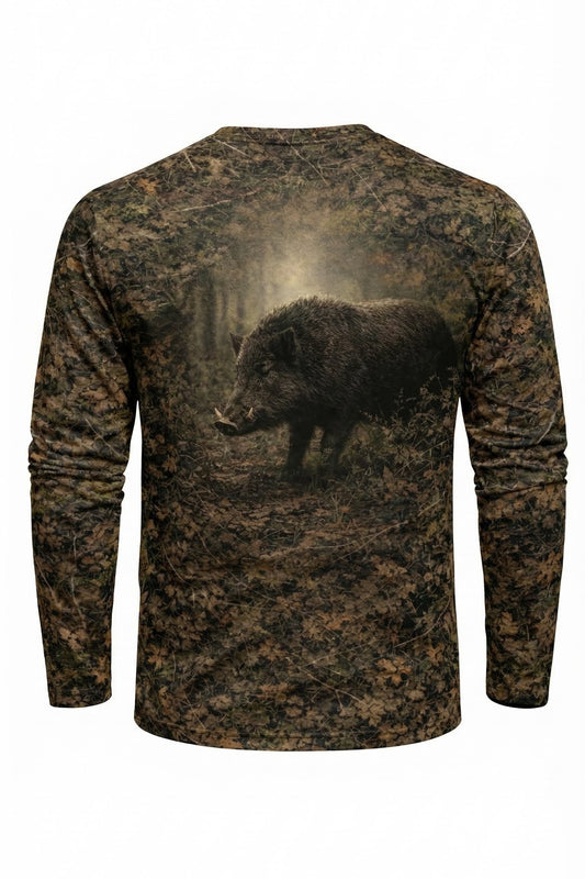 Performance Hunting Long Sleeve - Woodland Boar - WB1T