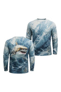 Performance Fishing Long Sleeve - Shark Frontal Attack - AOF154 image 1