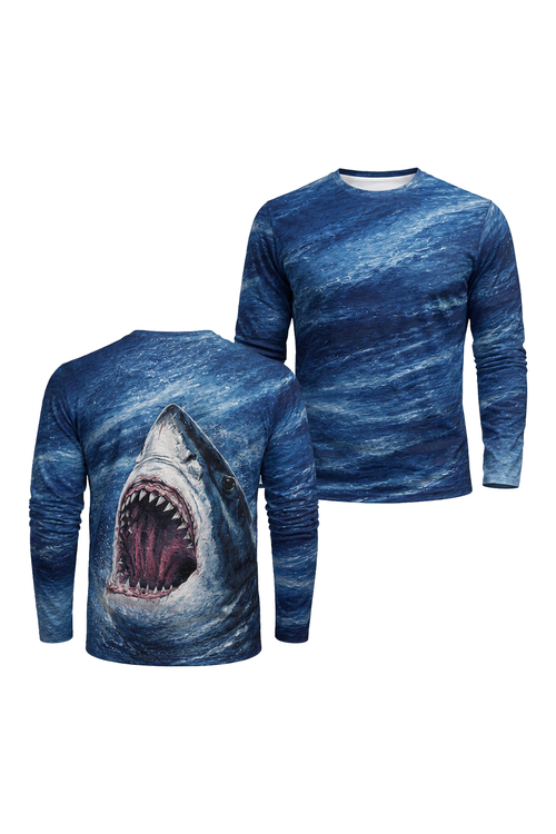 Performance Fishing Long Sleeve - Jawline Surge - AOF156 image 1