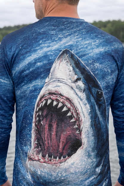 Performance Fishing Long Sleeve - Jawline Surge - AOF156 image 4