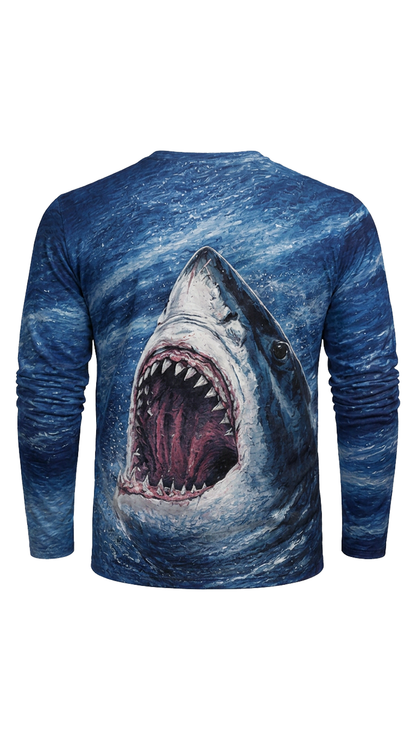 Performance Fishing Long Sleeve - Jawline Surge - AOF156 image 5