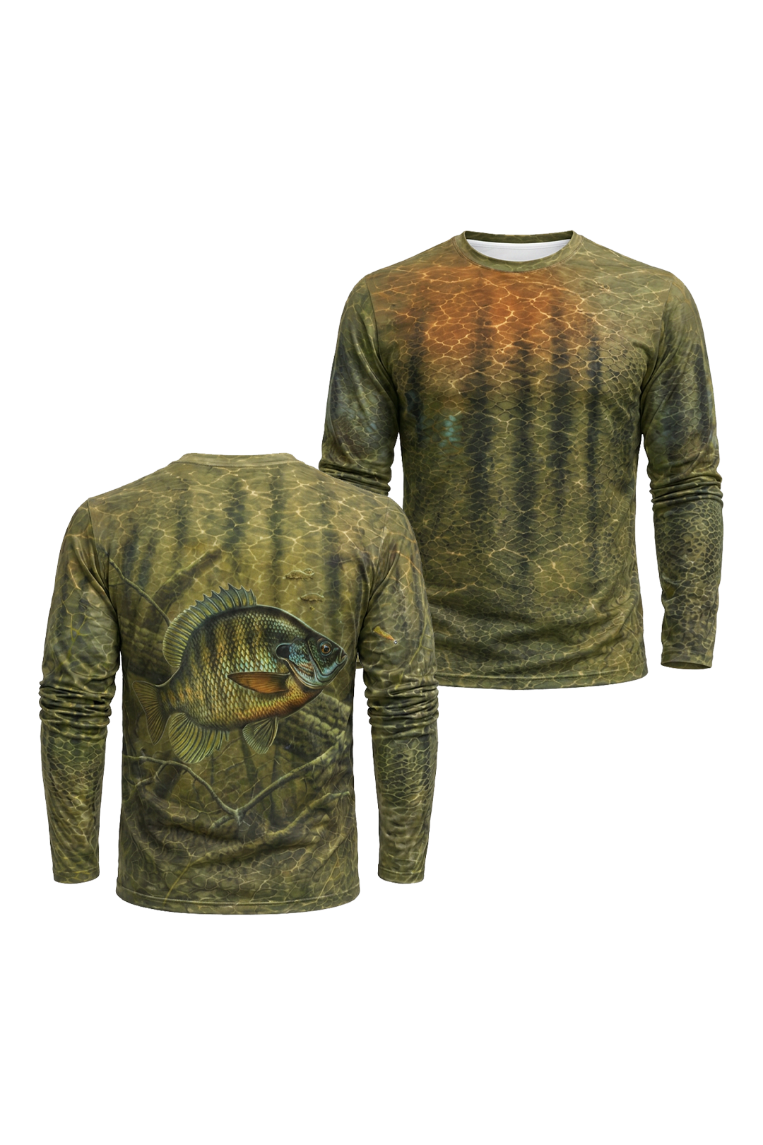 Performance Fishing Long Sleeve - Bluegill Siltline - AOF157 image 1