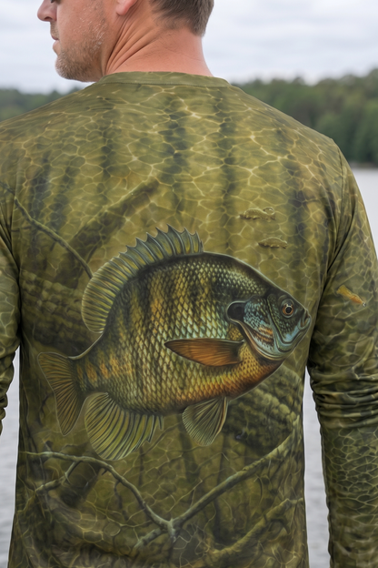 Performance Fishing Long Sleeve - Bluegill Siltline - AOF157 image 4