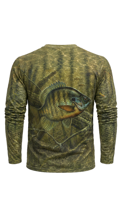 Performance Fishing Long Sleeve - Bluegill Siltline - AOF157 image 5