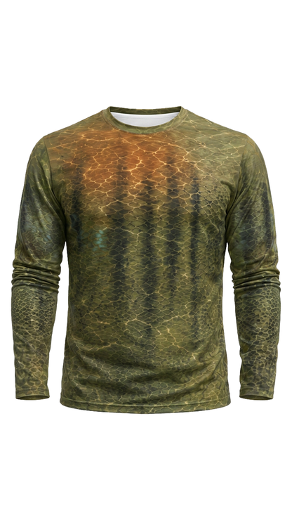 Performance Fishing Long Sleeve - Bluegill Siltline - AOF157 image 6