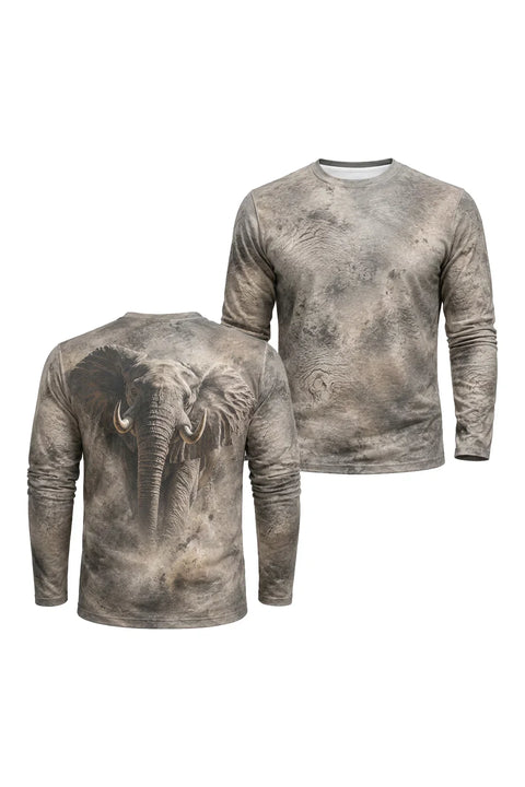 Performance Outdoor Long Sleeve - Elephant Dustborn Titan - AOC03