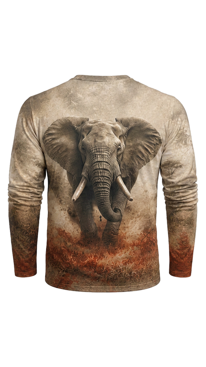 Performance Special Long Sleeve - Elephant Savanna Ember - AOC05 image 5
