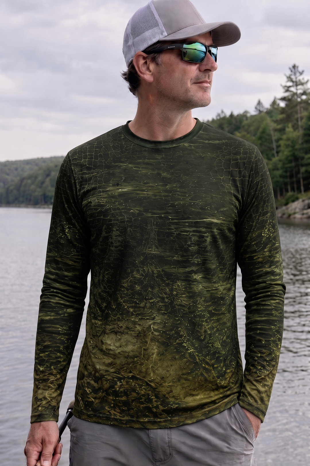 Performance Fishing Long Sleeve - Gator Mudline Predator - AOF160 image 3