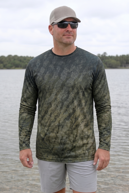 Performance Fishing Long Sleeve - Tiger Musky Shadowbar - AOF161 image 3