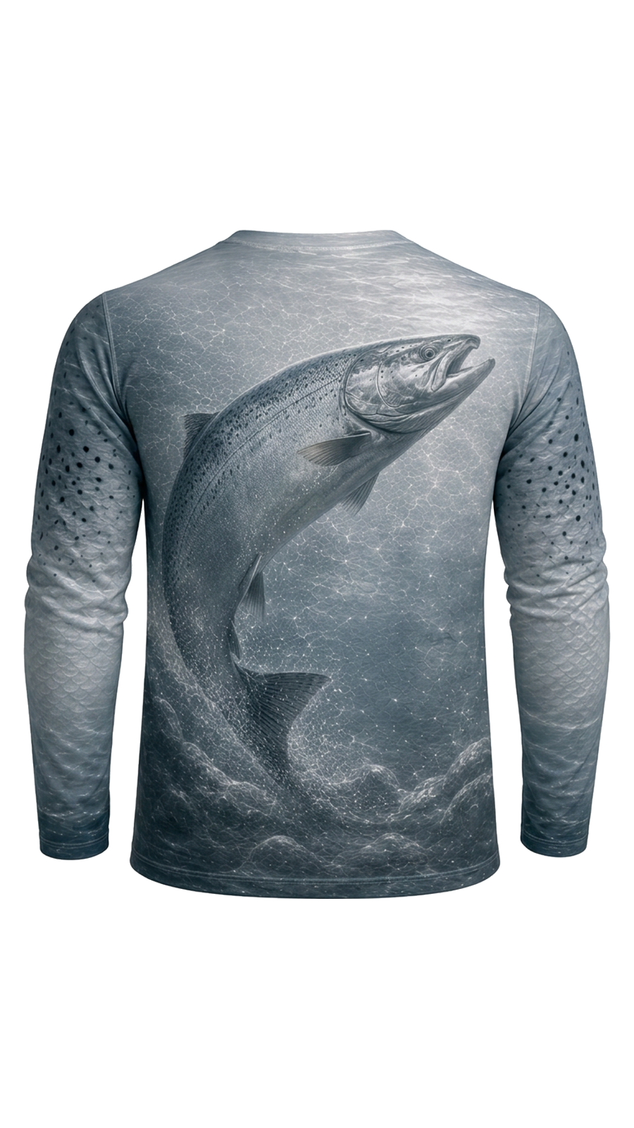 Performance Fishing Long Sleeve - Current Salmon Drift - AOF167 image 5