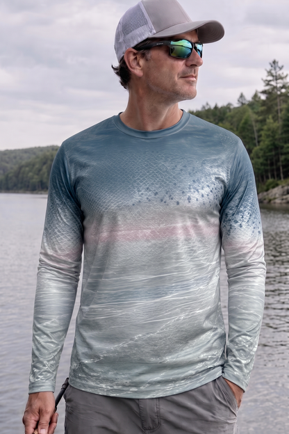 Performance Fishing Long Sleeve - Bodyline Steelhead - AOF168 image 2