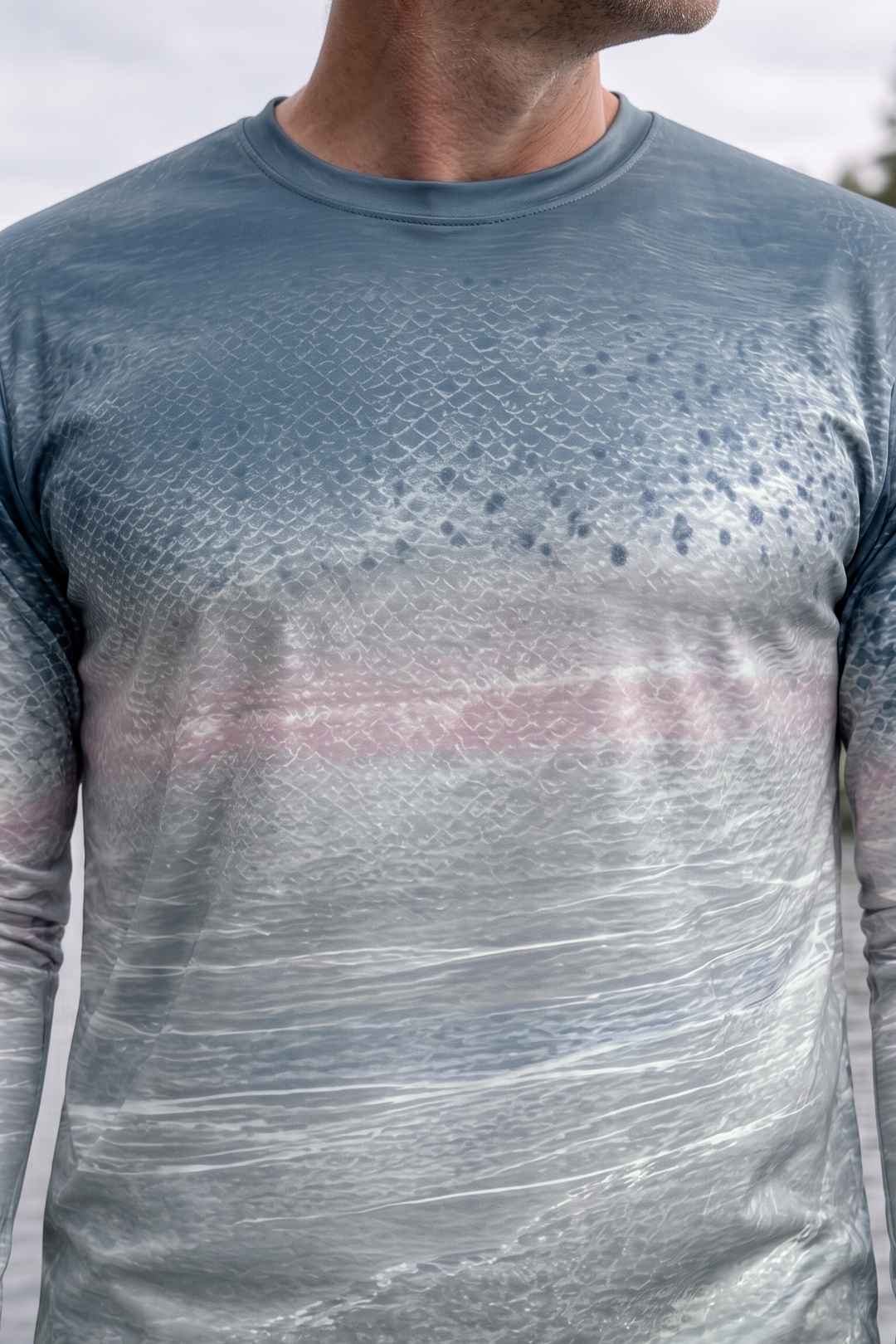 Performance Fishing Long Sleeve - Bodyline Steelhead - AOF168 image 4