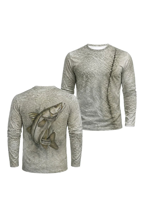 Performance Fishing Long Sleeve - Blackline Snook - AOF169