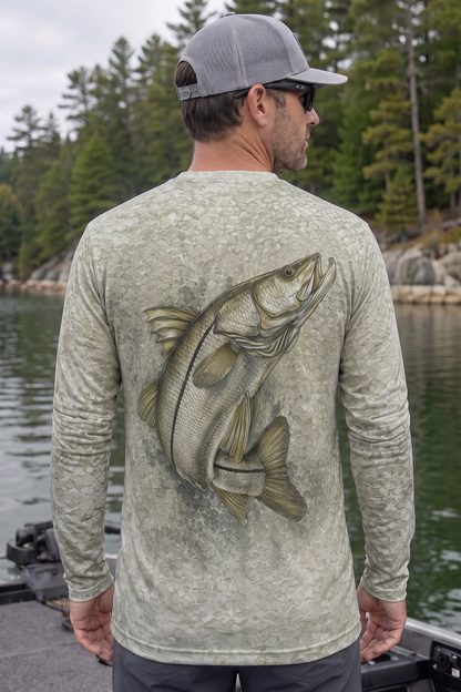 Performance Fishing Long Sleeve - Blackline Snook - AOF169 image 2