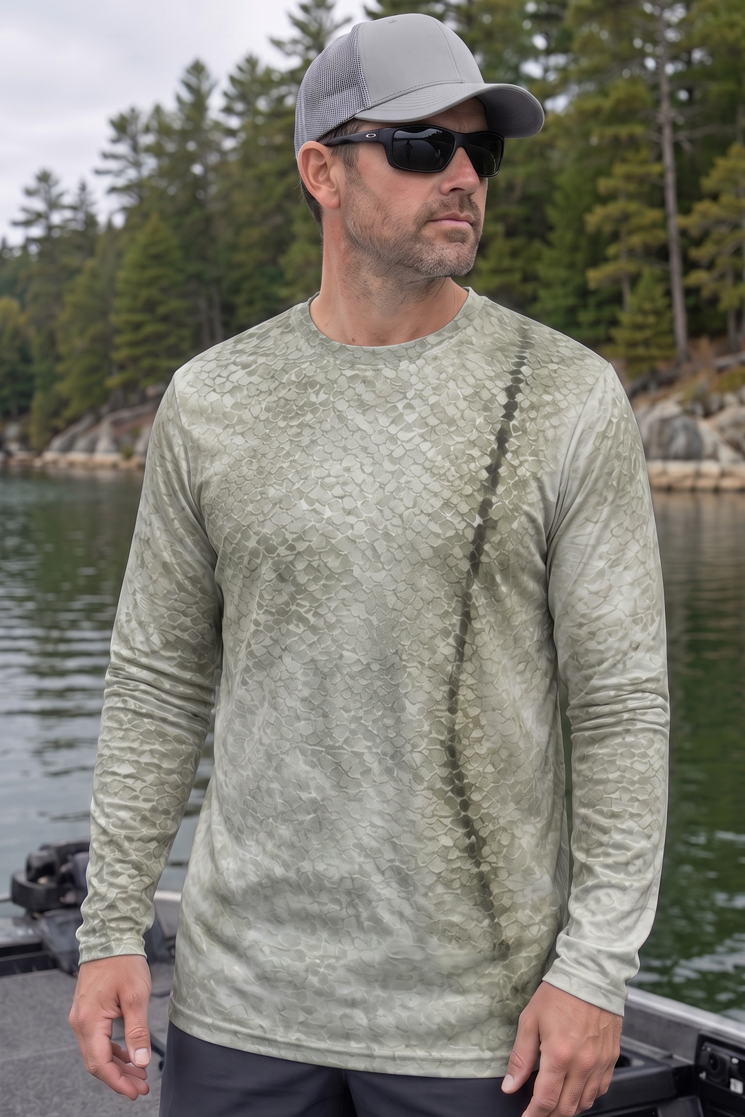 Performance Fishing Long Sleeve - Blackline Snook - AOF169 image 3