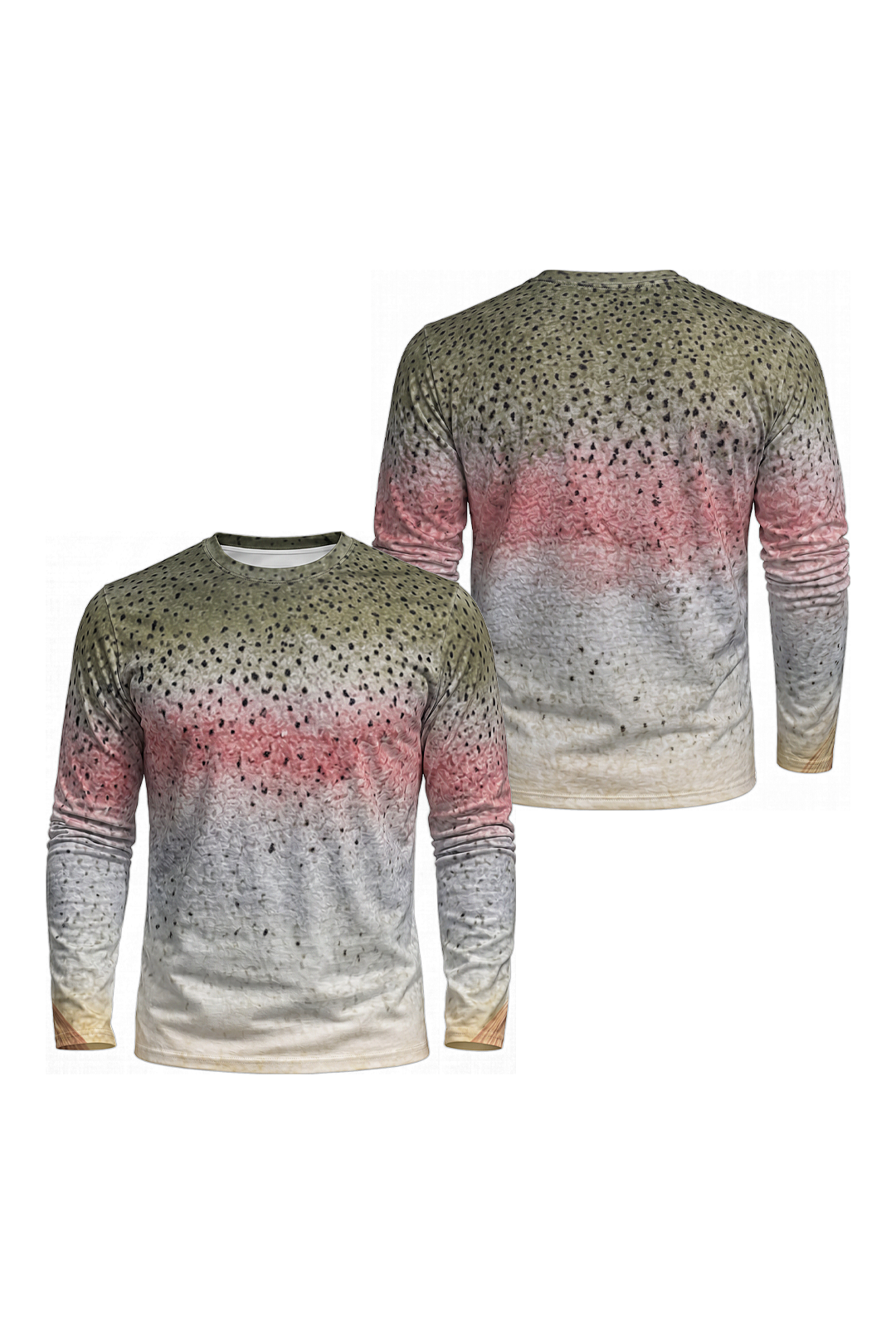 Performance Fishing Long Sleeve - Bodyline Rainbow Trout - AOF170 image 1