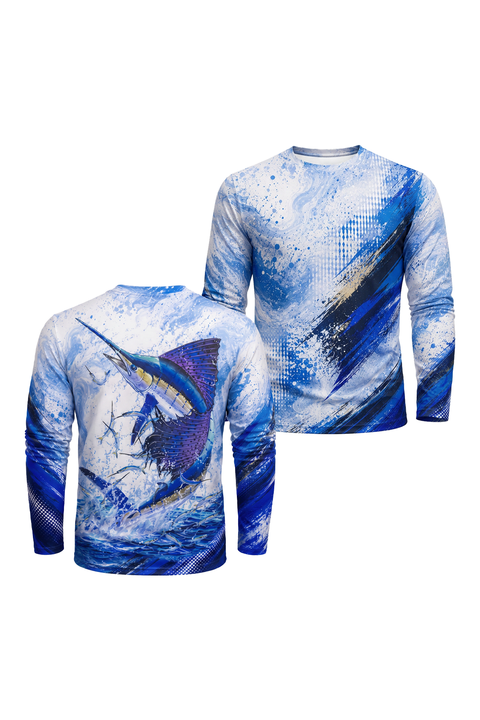 Performance Fishing Long Sleeve - Sailfish Stormline - AOF171