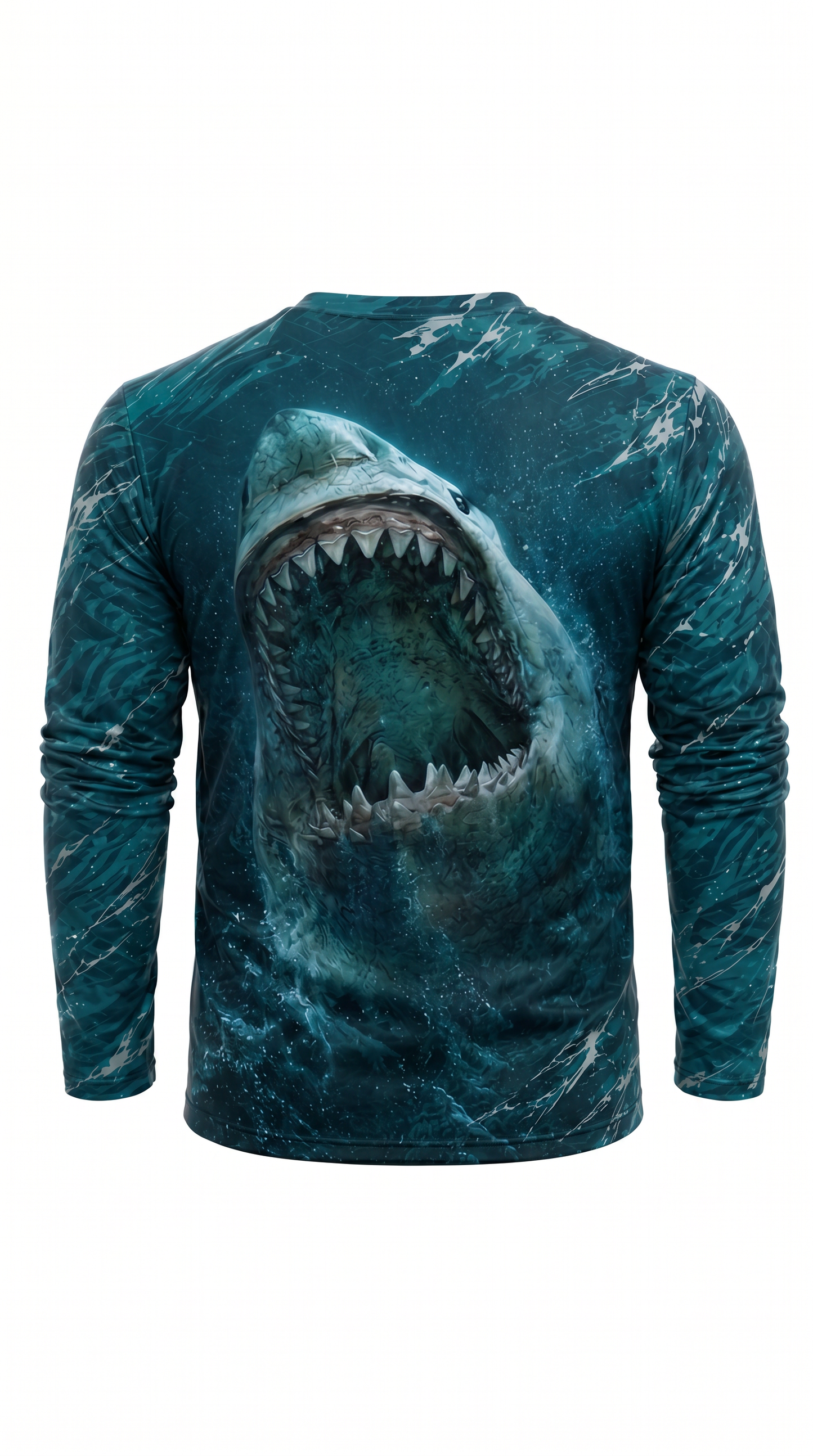 Performance Fishing Long Sleeve - Abyss Surge Shark - AOF172 image 1