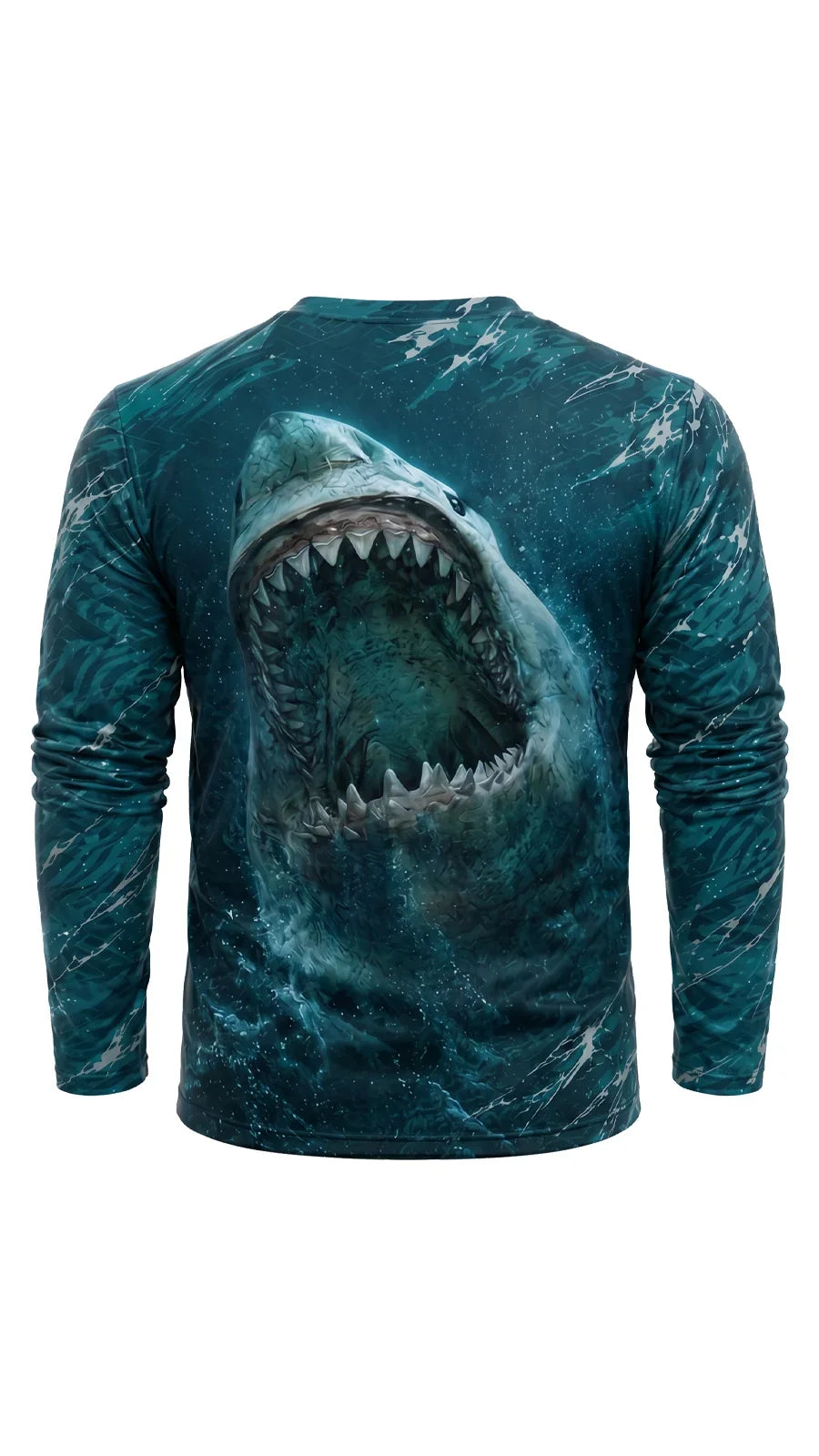Performance Fishing Long Sleeve - Abyss Surge Shark - AOF172 image 5