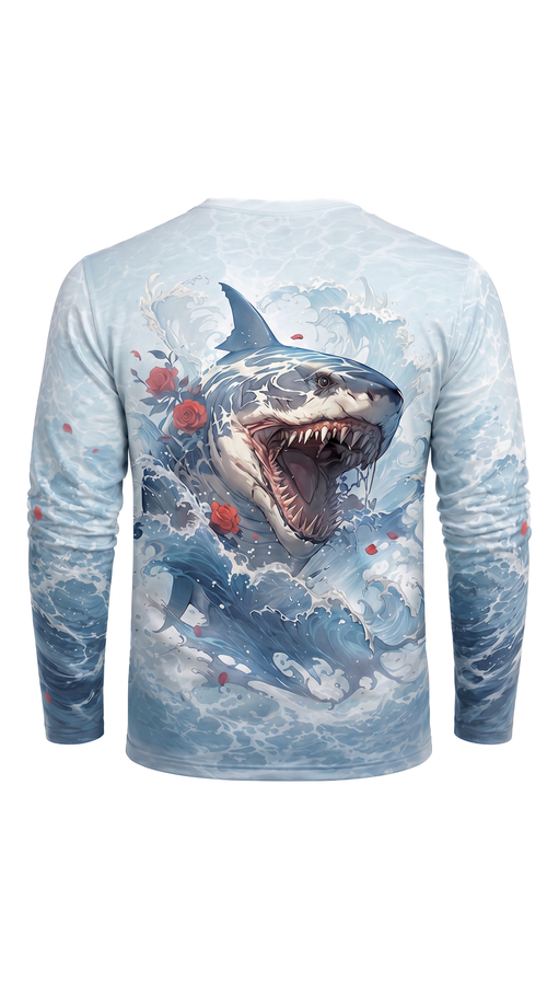 Performance Fishing Long Sleeve - Rosejaw Shark - AOF174 image 1