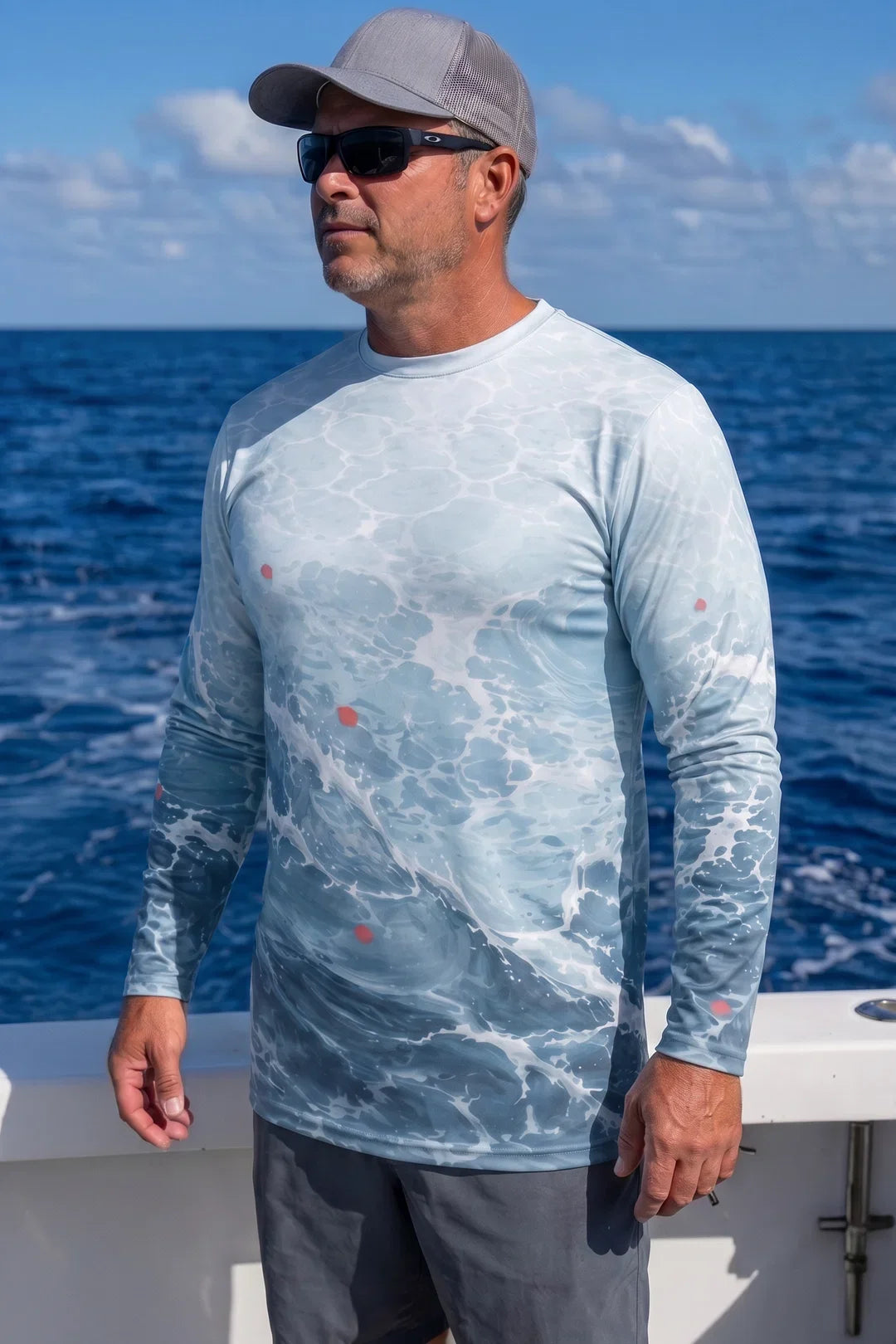Performance Fishing Long Sleeve - Rosejaw Shark - AOF174 image 3