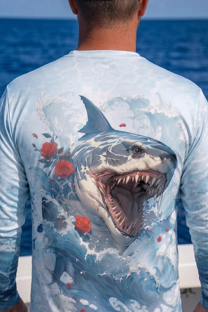 Performance Fishing Long Sleeve - Rosejaw Shark - AOF174 image 4