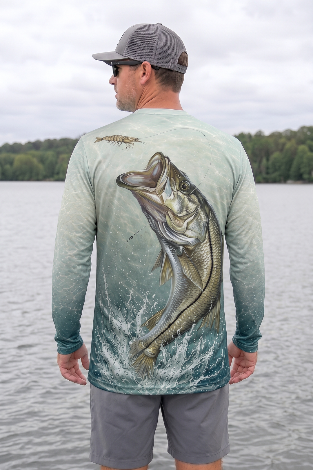 Performance Fishing Long Sleeve - Snook Rush - AOF176 image 2