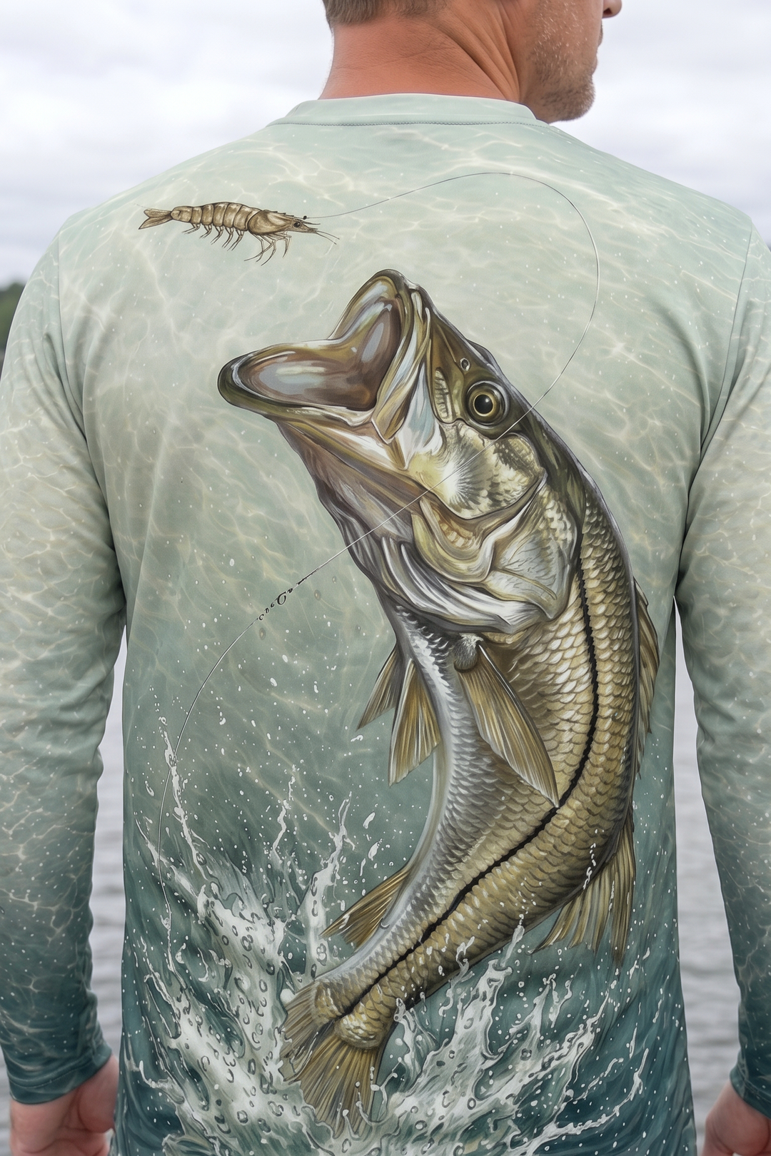 Performance Fishing Long Sleeve - Snook Rush - AOF176 image 4