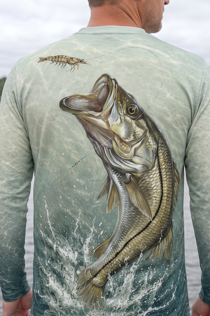 Performance Fishing Long Sleeve - Snook Rush - AOF176 image 4