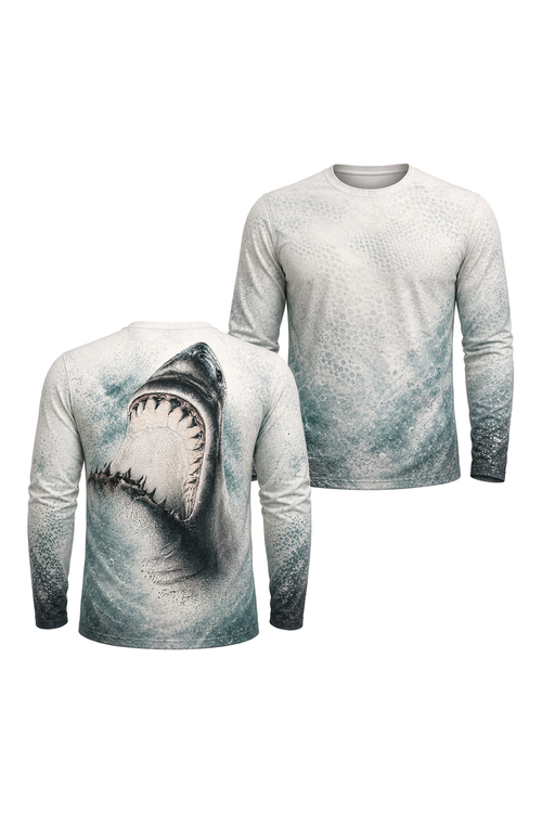 Performance Fishing Long Sleeve - Abyss Jaws - AOF177 image 1