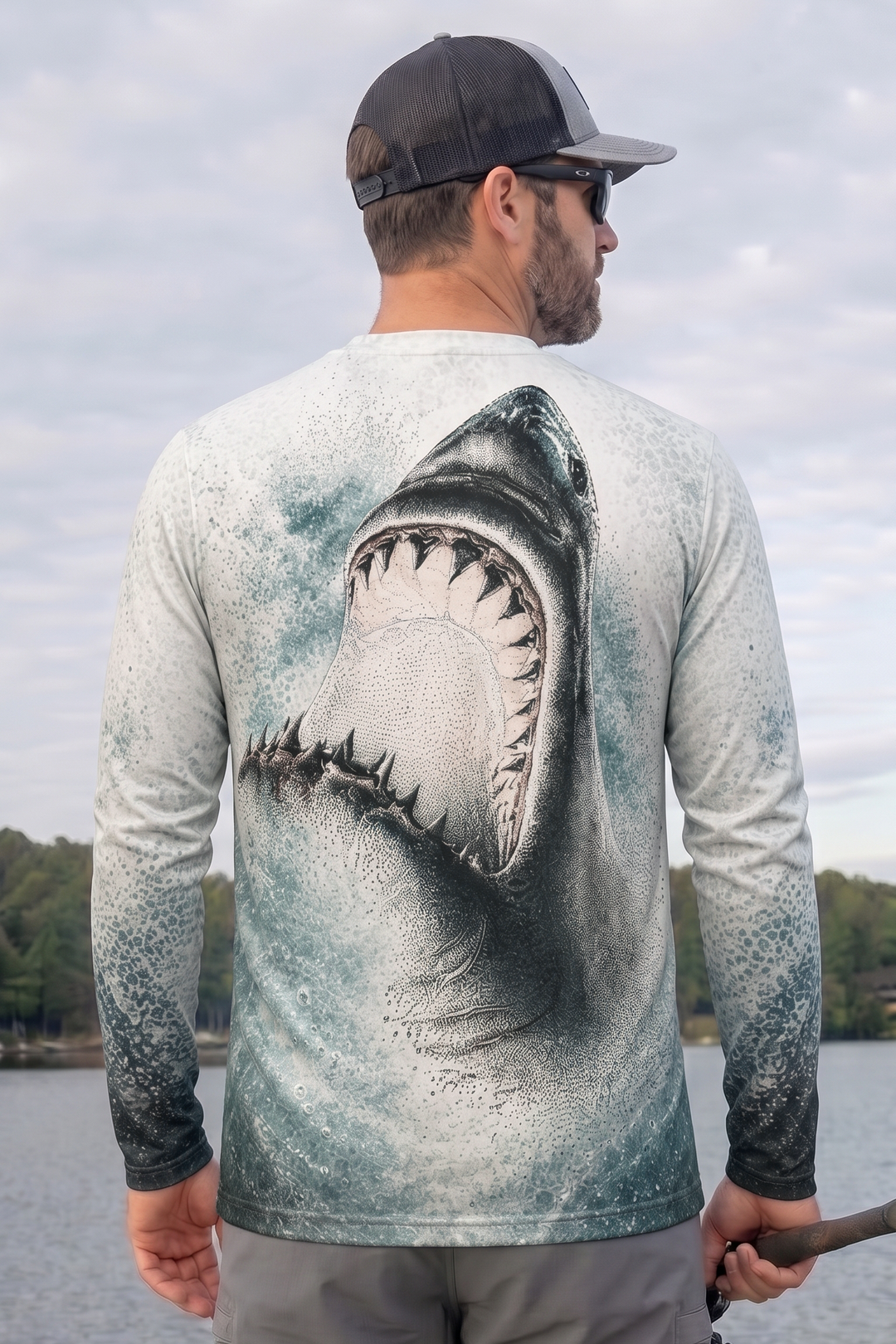 Performance Fishing Long Sleeve - Abyss Jaws - AOF177 image 2