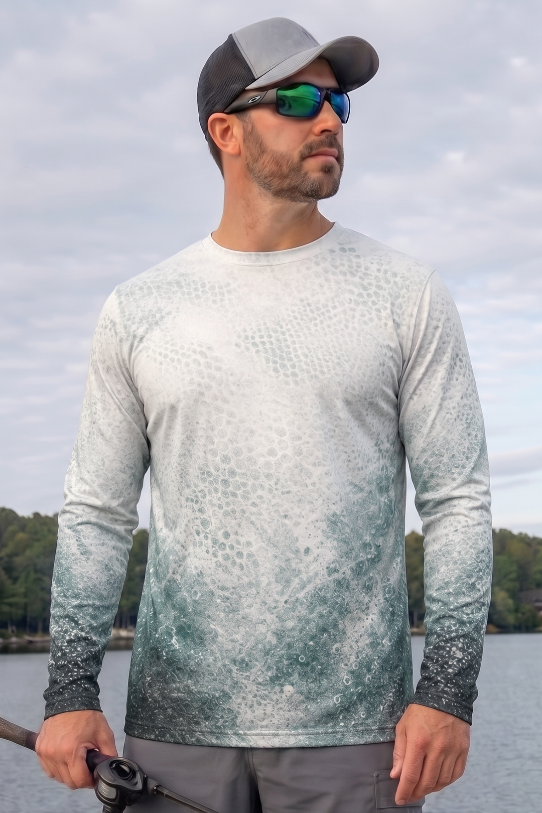 Performance Fishing Long Sleeve - Abyss Jaws - AOF177 image 3