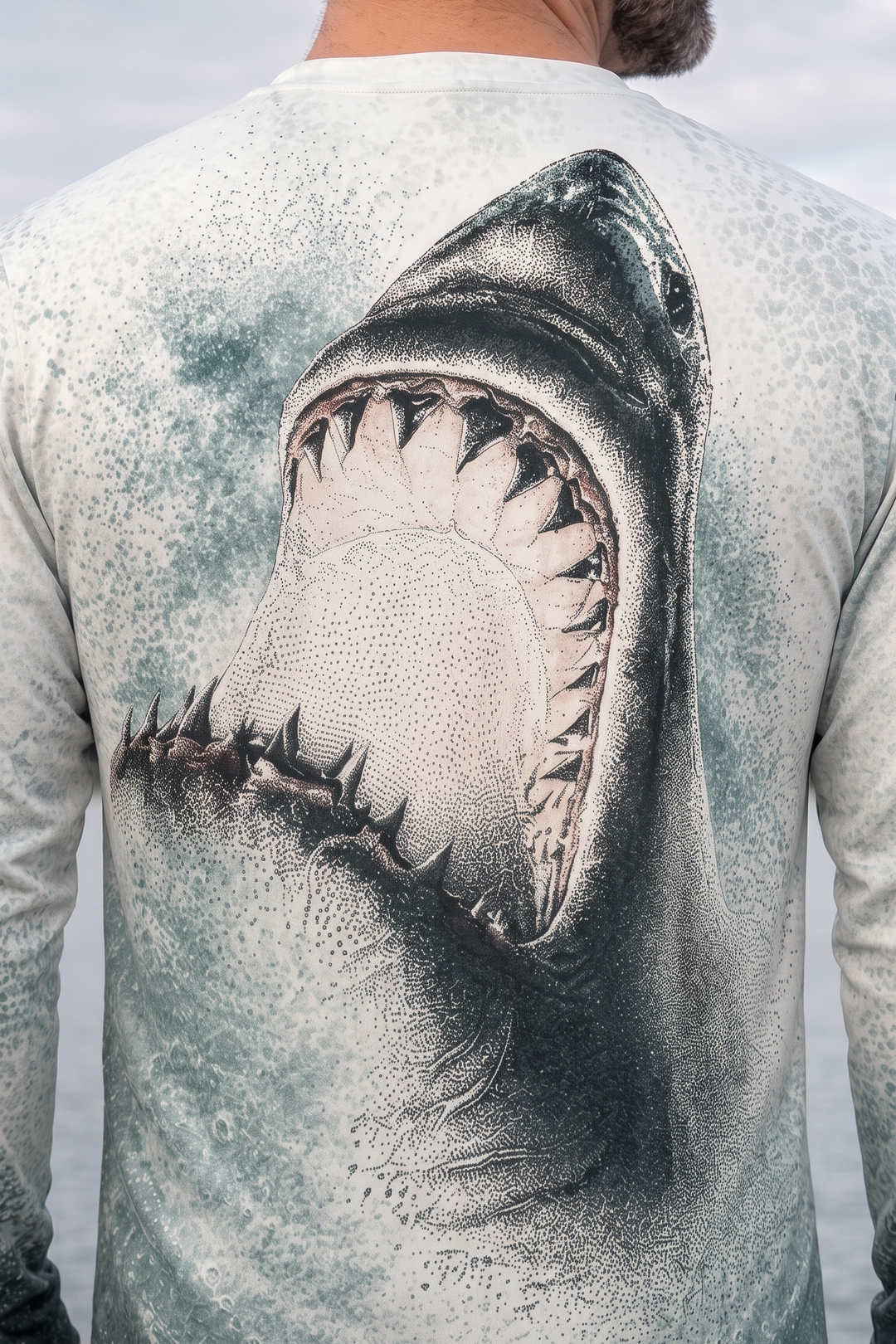 Performance Fishing Long Sleeve - Abyss Jaws - AOF177 image 4