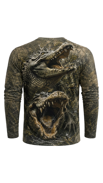 Performance Fishing Long Sleeve - Double Gator Ambush - AOF180 image 5