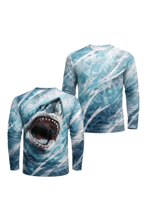 Performance Fishing Long Sleeve - Apex Shark Surge - AOF181 image 1