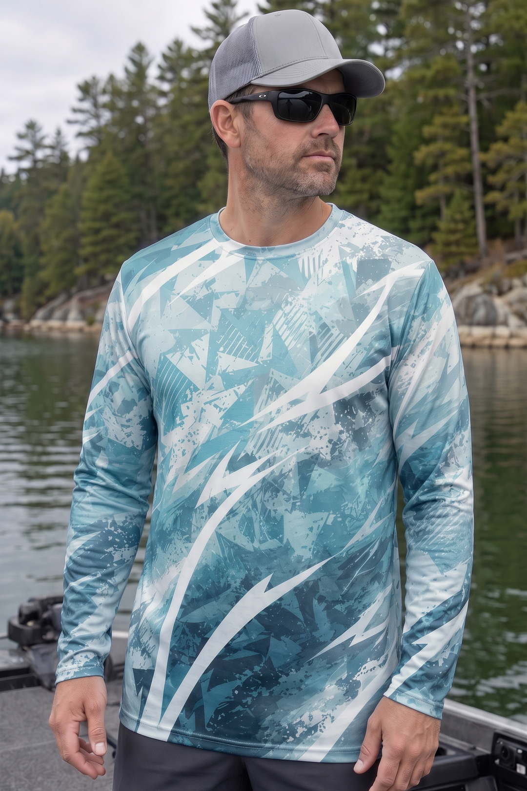 Performance Fishing Long Sleeve - Apex Shark Surge - AOF181 image 3