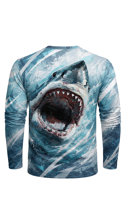 Performance Fishing Long Sleeve - Apex Shark Surge - AOF181 image 5