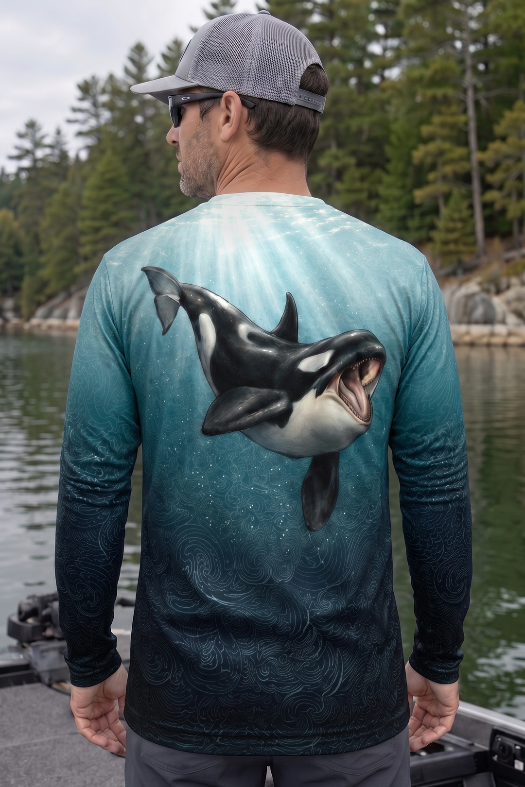 Performance Fishing Long Sleeve - Orca Sunbeam Ambush - AOF185 image 2