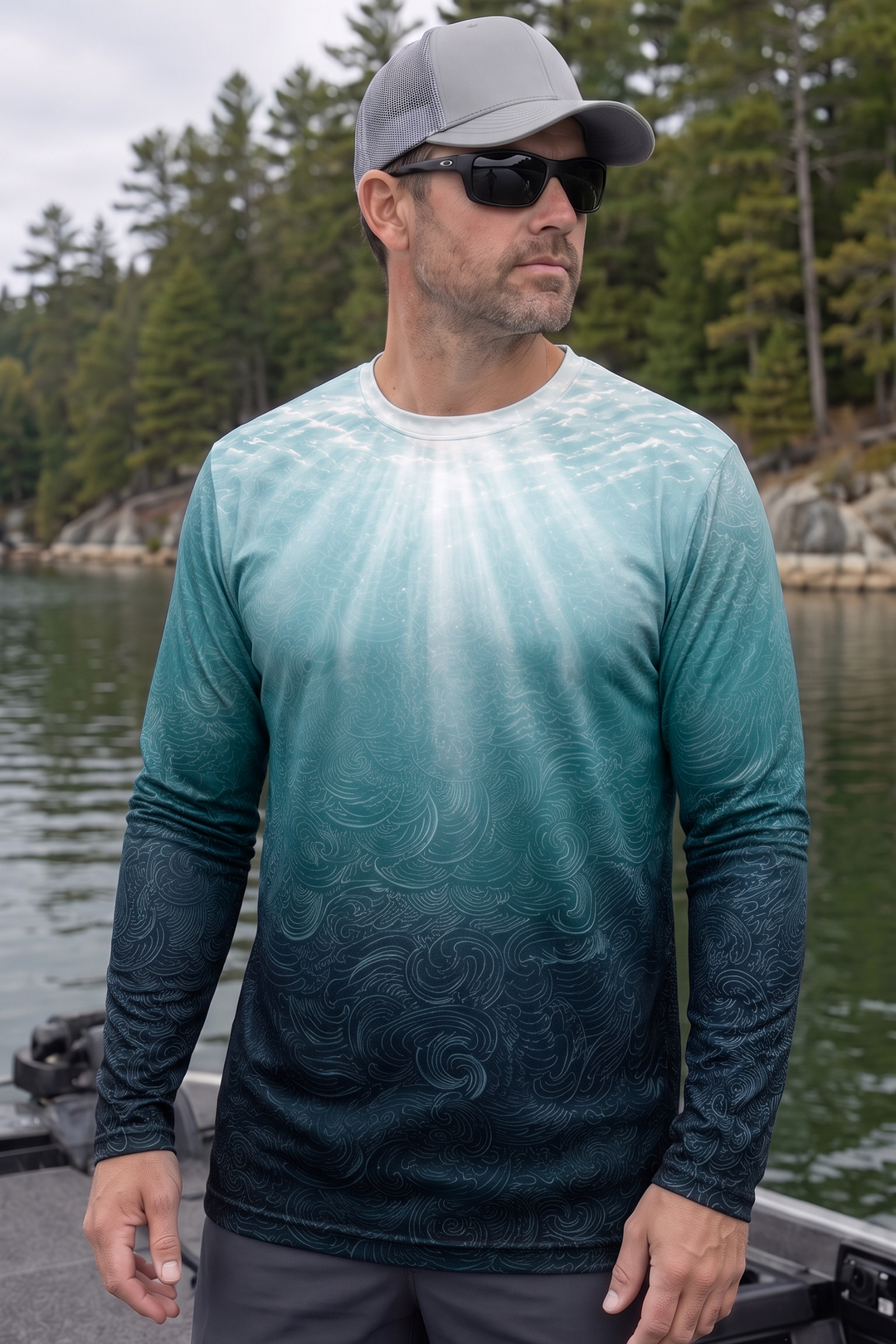 Performance Fishing Long Sleeve - Orca Sunbeam Ambush - AOF185 image 3