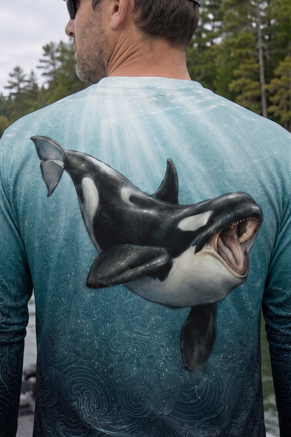 Performance Fishing Long Sleeve - Orca Sunbeam Ambush - AOF185 image 4