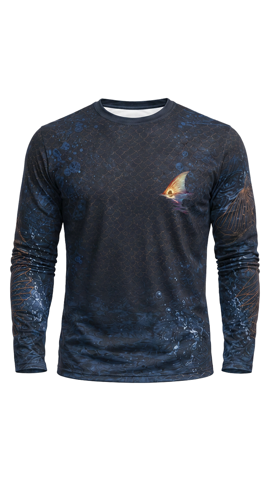 Performance Fishing Long Sleeve - Midnight Redfish - AOF188 image 6