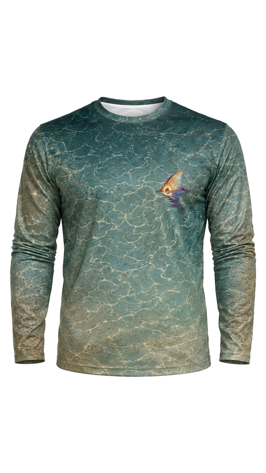 Performance Fishing Long Sleeve - Red Drum Drift - AOF189 image 6