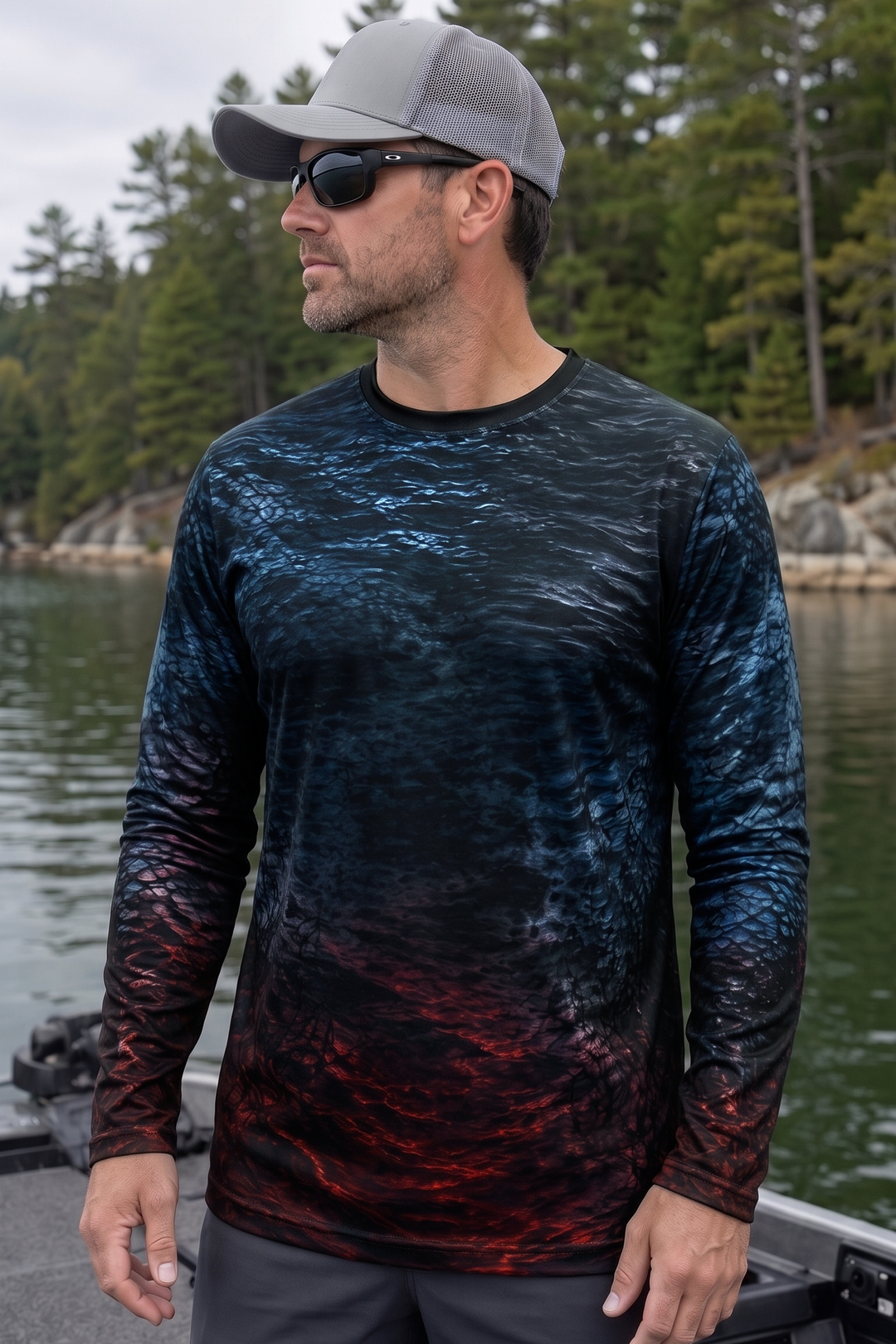 Performance Fishing Long Sleeve - Gator Nightstrike - AOF191 image 3