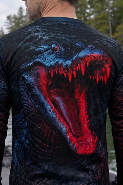 Performance Fishing Long Sleeve - Gator Nightstrike - AOF191 image 4