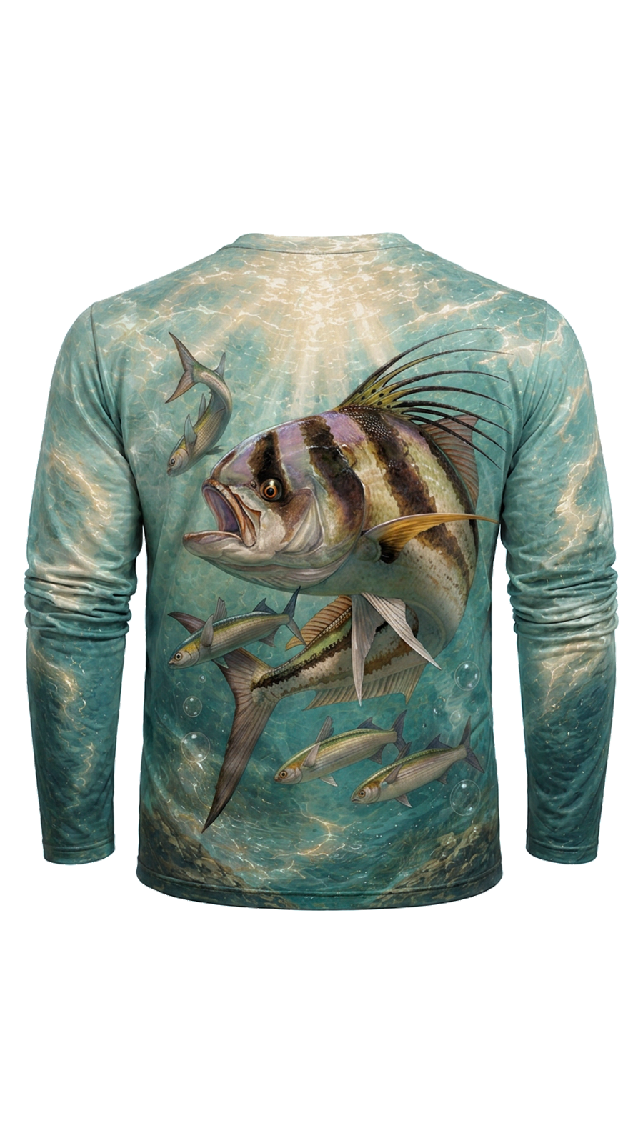 Performance Fishing Long Sleeve - Crestwater Rooster - AOF192 image 5