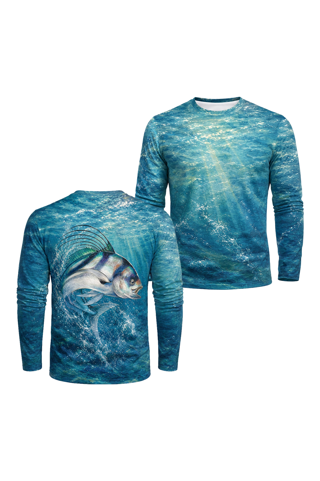 Performance Fishing Long Sleeve - Roosterfish, Crestborn - AOF193 image 1