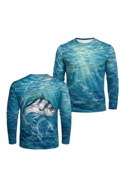 Performance Fishing Long Sleeve - Roosterfish, Crestborn - AOF193 image 1